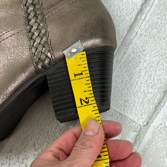 Metallic Ankle Boots - Picture 8 of 8